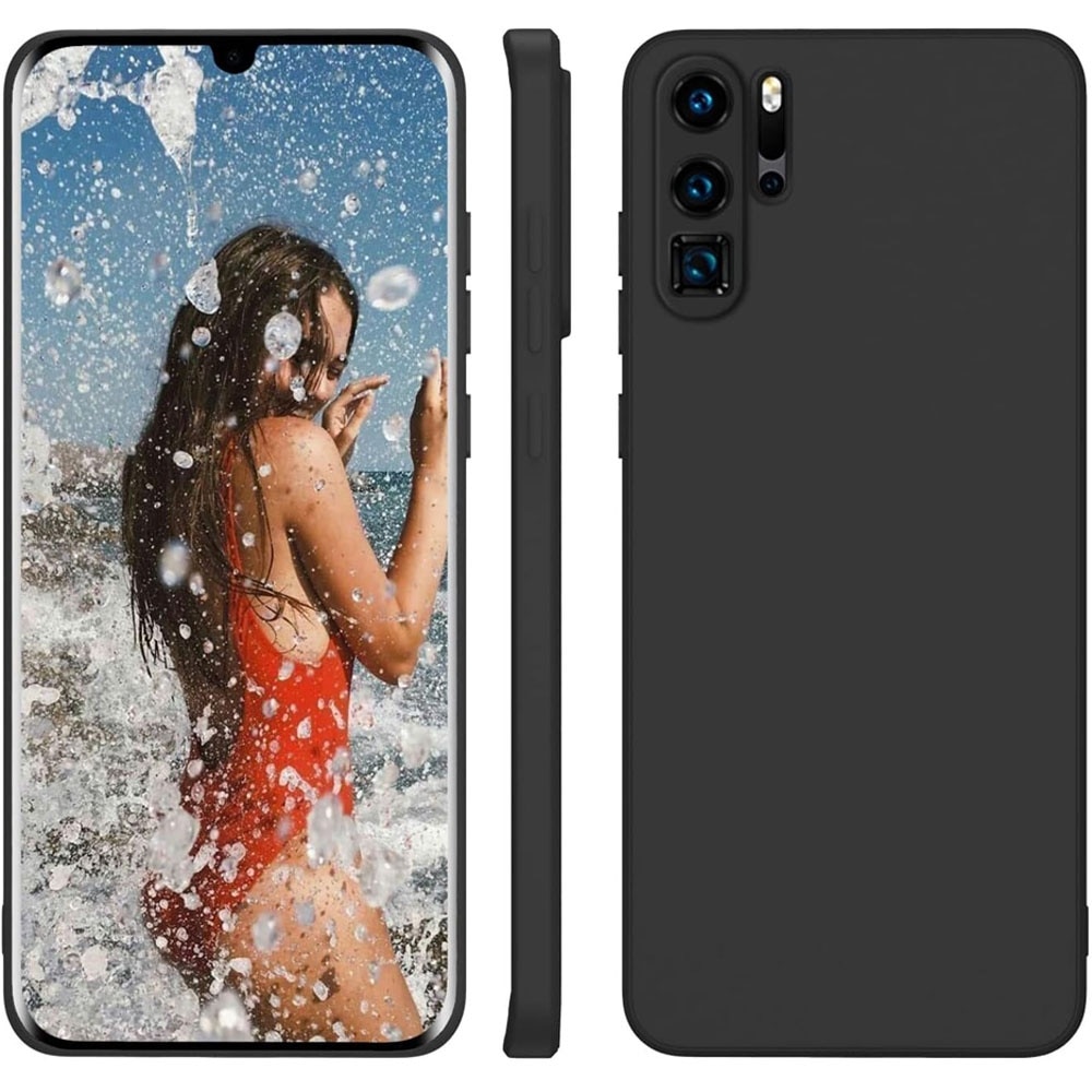 Husa de protectie, GUIXUAN, Compatibil cu HUAWEI P30 Pro, Silicon, Negru