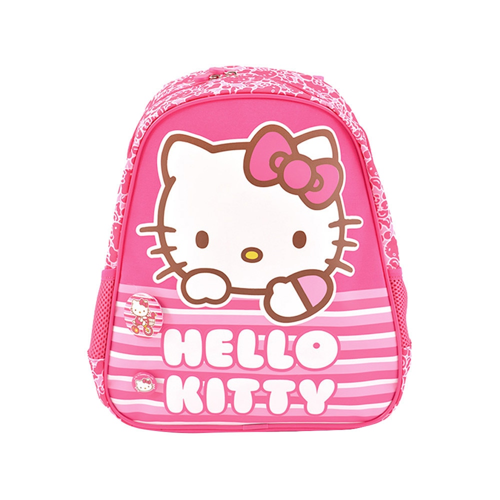 Ghiozdan Gradinita Hello Kitty Roz Dungi Pigna