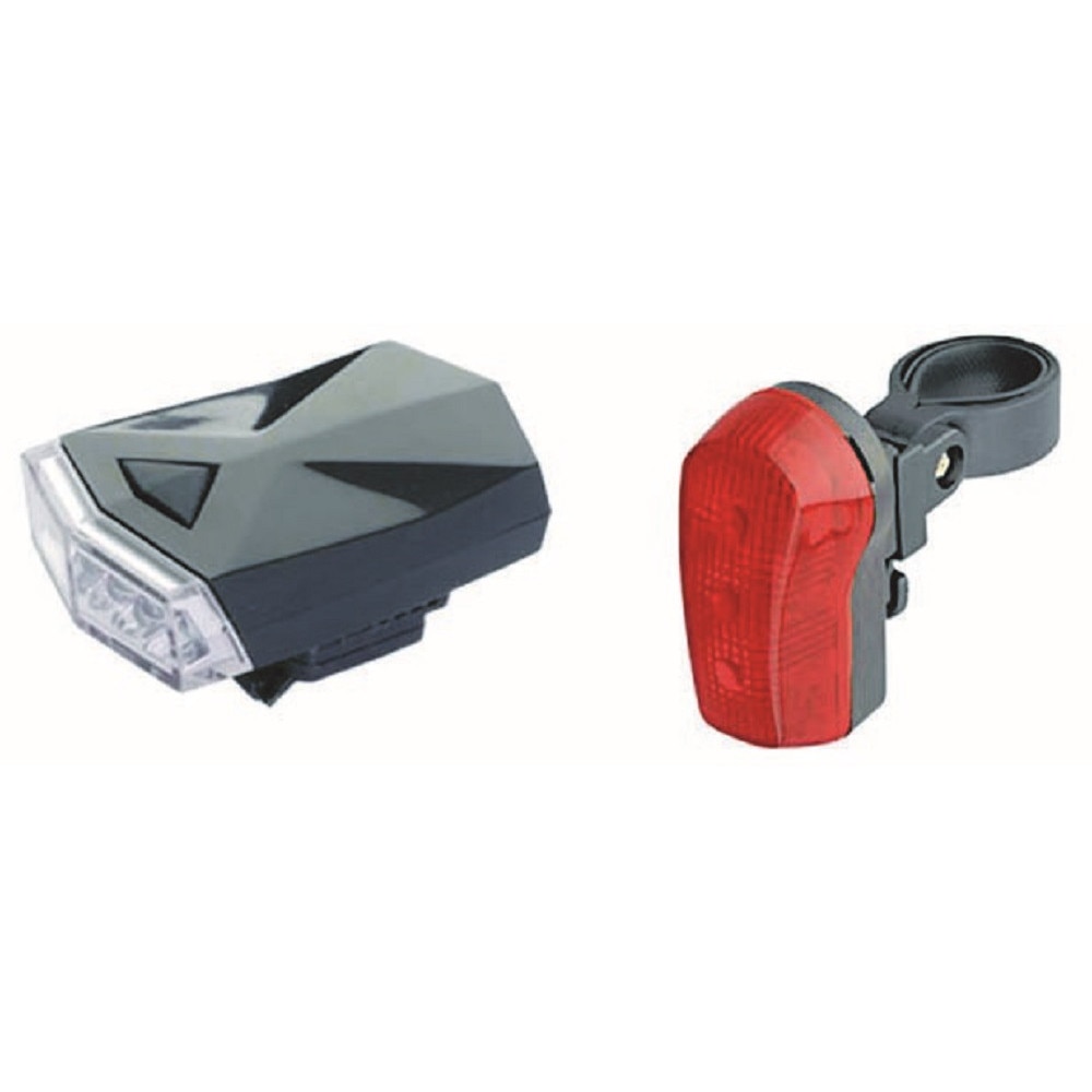 Set Far + Stop Sonic+Rocky 4 Led-uri 3 Led-uri 3 Functii Negru