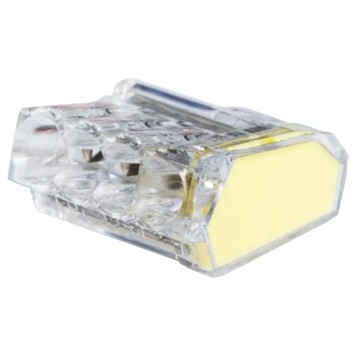 Clema pentru fire, 0.5 x 2.5 mm², 4 fire, Set 100 buc