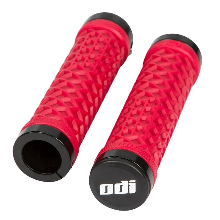 Mansoane bicicleta Odi Vans, 130x30mm, rosii, set