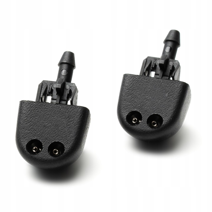 2 db-os ablakmosó fúvóka készlet, AWParts, VIVaro Trafic II Laguna kompatibilis, ablakmosó fúvóka, műanyag, fekete