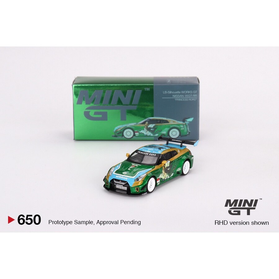 Macheta auto Nissan Gt 35gt-Rr Ver.2 Roro Lb Silhouette Works 1:64