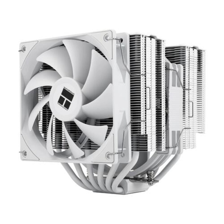 Cooler Procesor, Thermalright Peerless Assassin 140 White, Dual-Tower, LGA1851/ LGA1700/ AM5, Cooler CPU