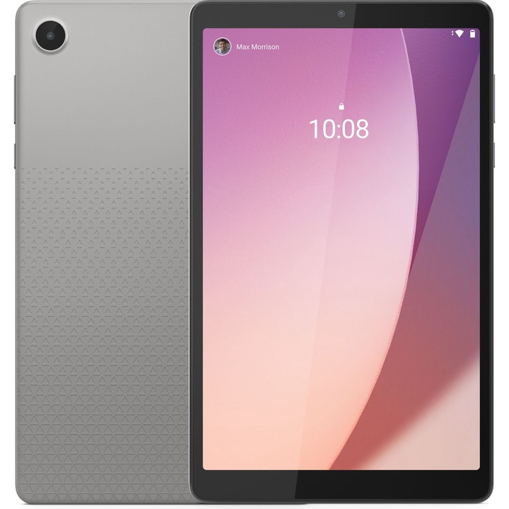 Таблет Lenovo Tab M8 G4 2024, Arctic Grey, Cellular с процесор 4x Cortex-A53 (2.2 GHz) + 4x Cortex-A53 (1.6 GHz), 3 GB, 32 GB, Android 13, Сив