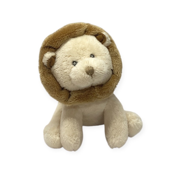 Jucarie de plus, Russ Berrie, 12 cm, Bej/Maro