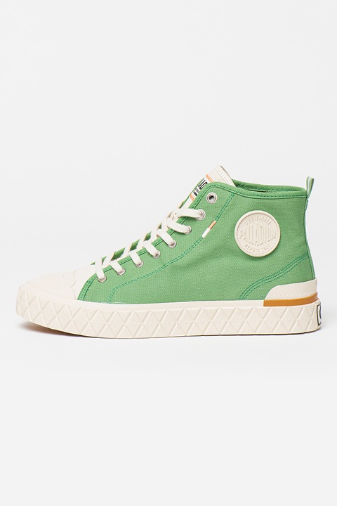 Palladium, Tenisi mid-cut Canvas, Verde, 40