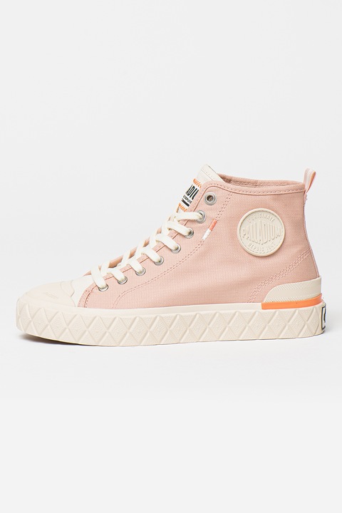 Palladium, Logós organikuspamut cipő, Rózsaszín