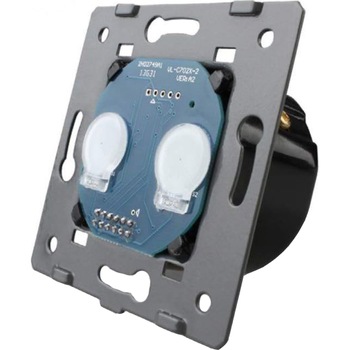 Modul intrerupator dublu cu touch LIVOLO VL-C702SR, Wireless, cap scara Modul intrerupator dublu cu touch LIVOLO VL-C702SR, Wireless, cap scara