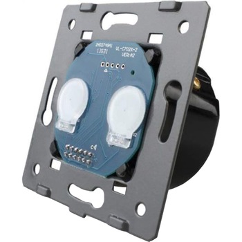 Modul intrerupator dublu cu touch LIVOLO VL-C702S, Cap Scara Modul intrerupator dublu cu touch LIVOLO VL-C702S, Cap Scara