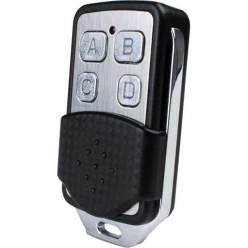 Telecomanda tip breloc Livolo VL-RMT-02, cu 4 pozitii, functie dimmer, Wi-Fi, Negru