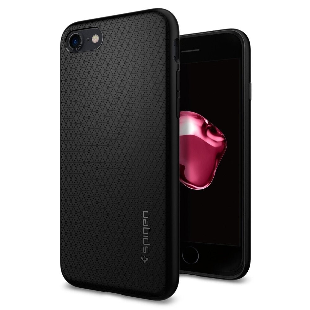 Husa telefon Spigen Liquid Air Armor, Black pentru Apple iPhone 7 / iPhone 8 / iPhone SE 2
