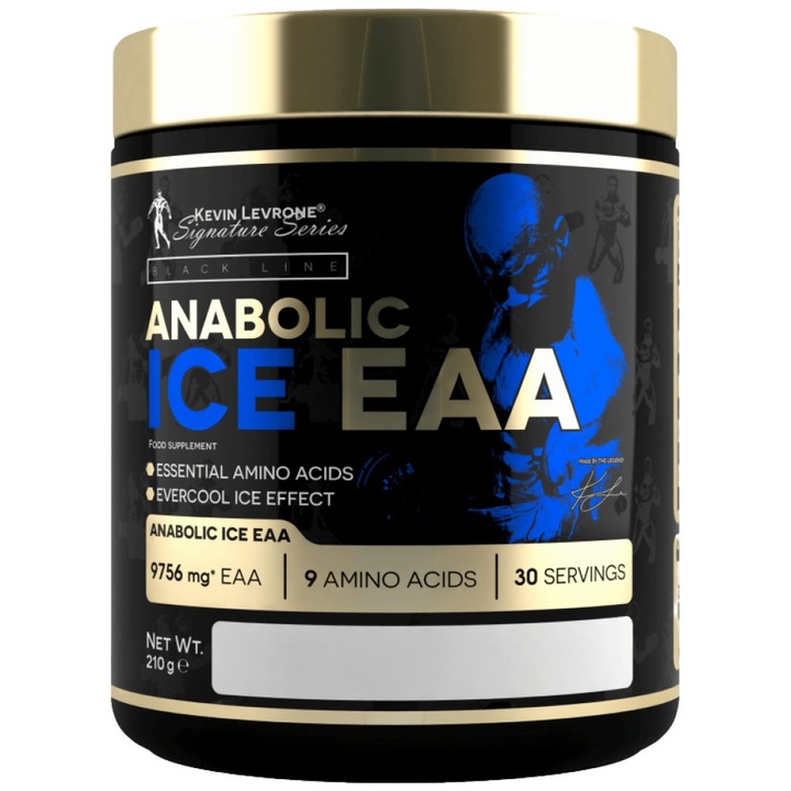 Supliment alimentar Kevin Levrone Anabolic ICE EAA Pudra de aminoacizi esentiali, Icy Dragon Fruit, 210 grame