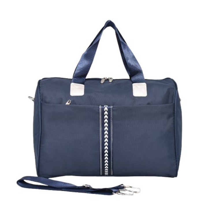 Geanta de voiaj 12334, 40/30/20 cm, Textil, Albastru