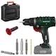 Masina performanta de gaurit 3 in 1 cu percutie, ultima generatie Parkside, 20V 45Nm, accesorii incluse, fara acumulator si incarcator