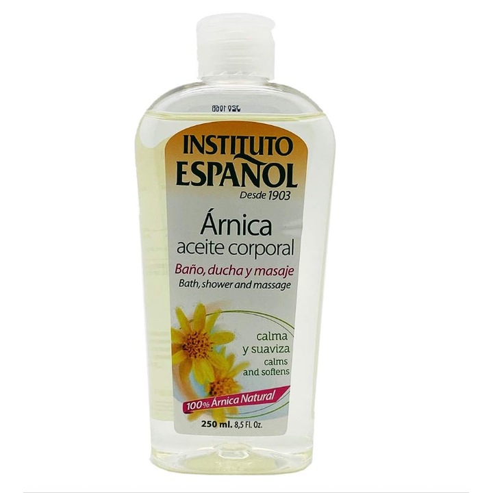 Ulei de corp cu arnica, 250ml, Instituto Espanol