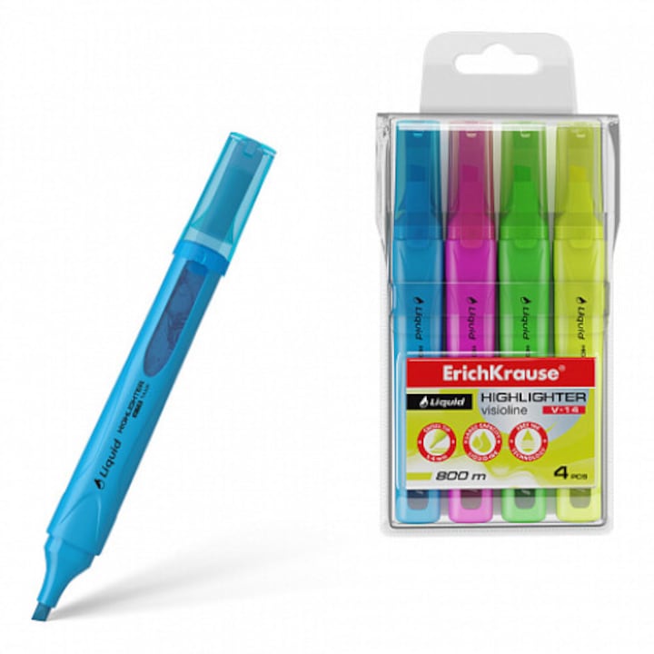 Evidentiator lichid, ErichKrause Visioline V-14 4/set
