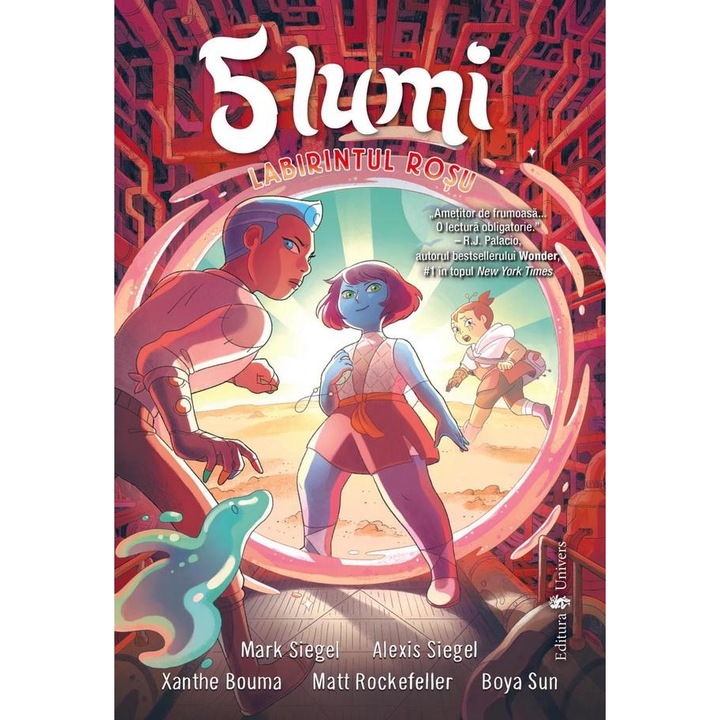 Labirintul rosu (Volumul 3 din seria 5 Lumi), Mark Siegel