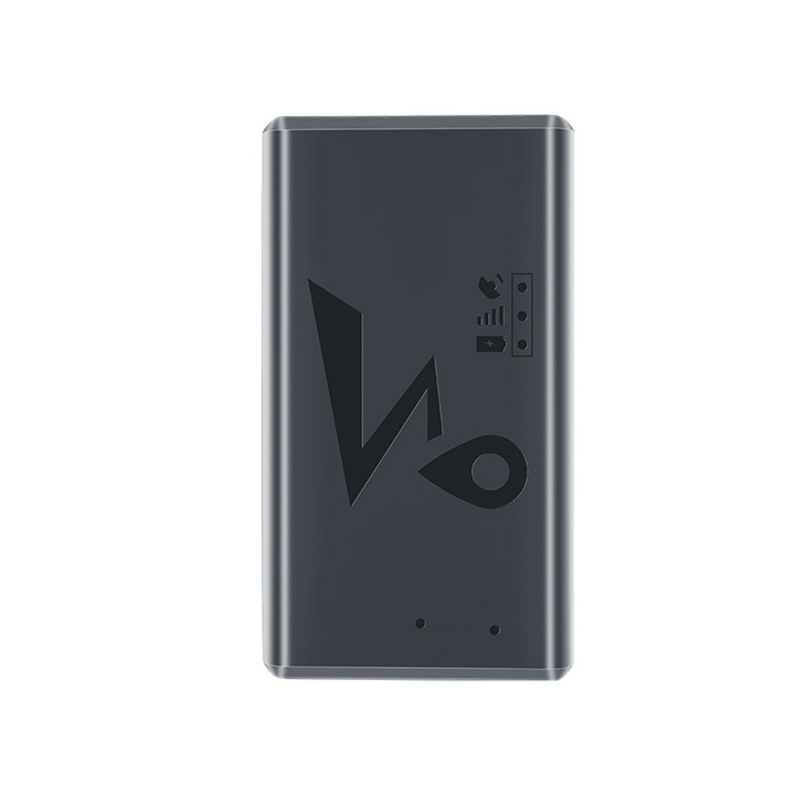 GPS lokátor, DicBoster, Q8, 4G, 1200 mAh, 3,7 V DC, SIM-kártya kapcsoló, 3 az 1-ben c típusú töltőport, több helymeghatározás, fekete