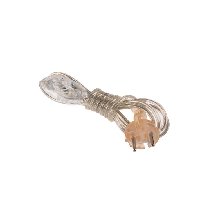 Intrerupator pe fir cu cablu si stecher 1, 5M, transparent, 1.5MM