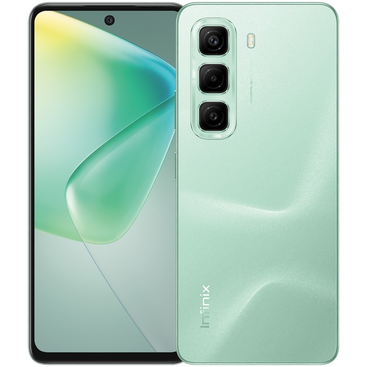 Мобилен телефон INFINIX HOT 50, 8GB, 128GB, 4G, SAGE GREEN