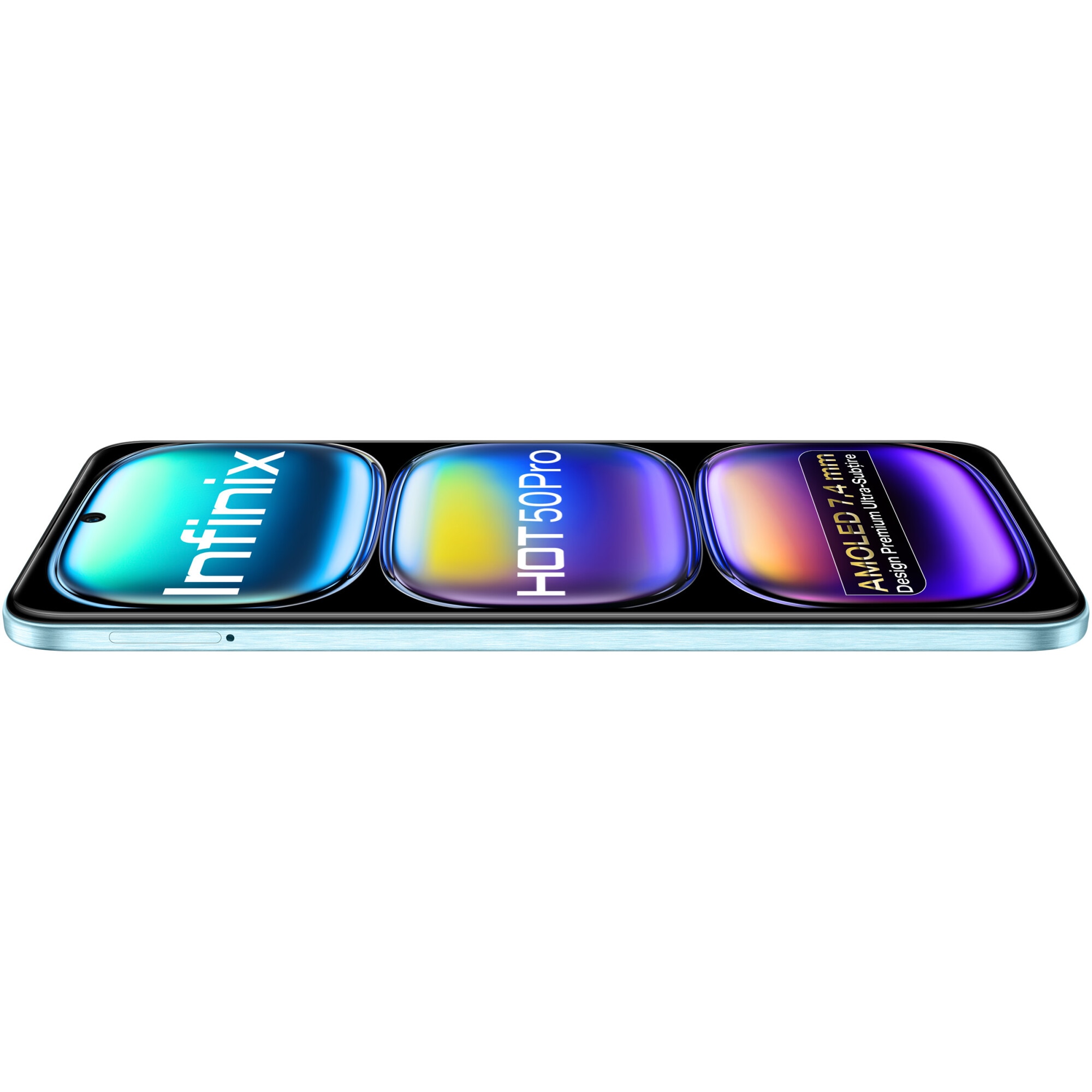 Telefon mobil INFINIX HOT 50 Pro, 8GB, 256GB, 4G, GLACIER BLUE