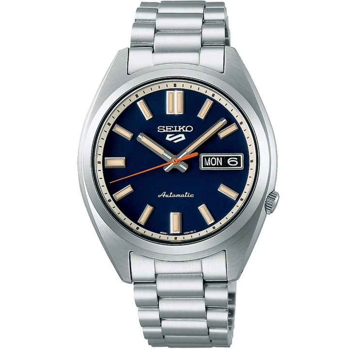 Ceas barbatesc Seiko 5 SRPK87K1 Automatic Argintiu