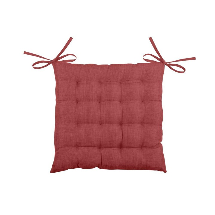 Székpárna, Szövet, Bea, Cu8538015Gal-C, 40X40 cm, Modern motívum, Egyedi design, Négyzet, Poliészter, Piros