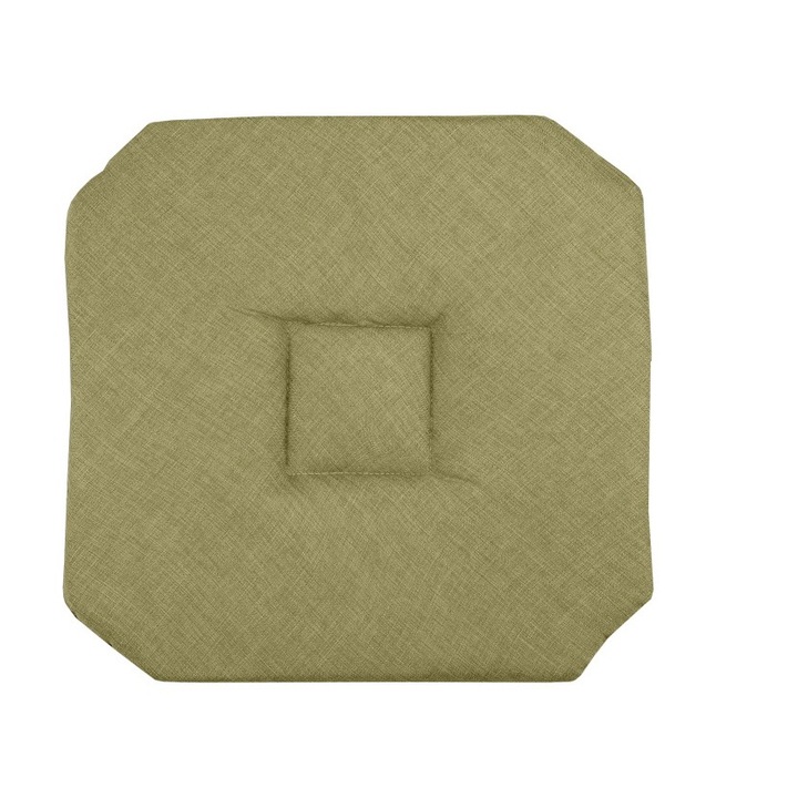 Perna Pentru Scaun, Stof, Bea, Cu8538017Gal, 40X40 Cm, Motiv De Modern, Design Unic, Patrat, Poliester, Verde
