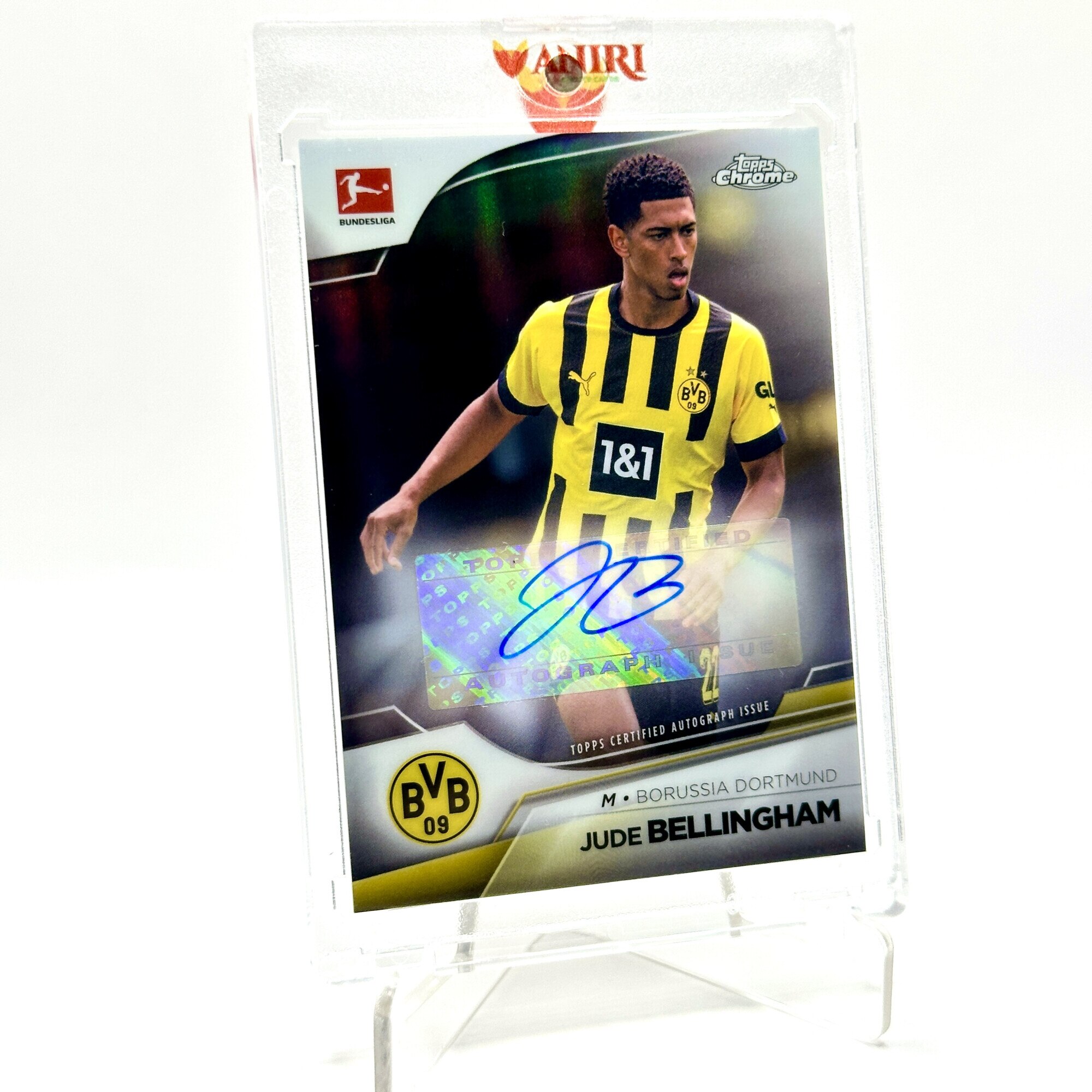 Cartonas de fotbal Topps Jude Bellingham Autograf din colectia