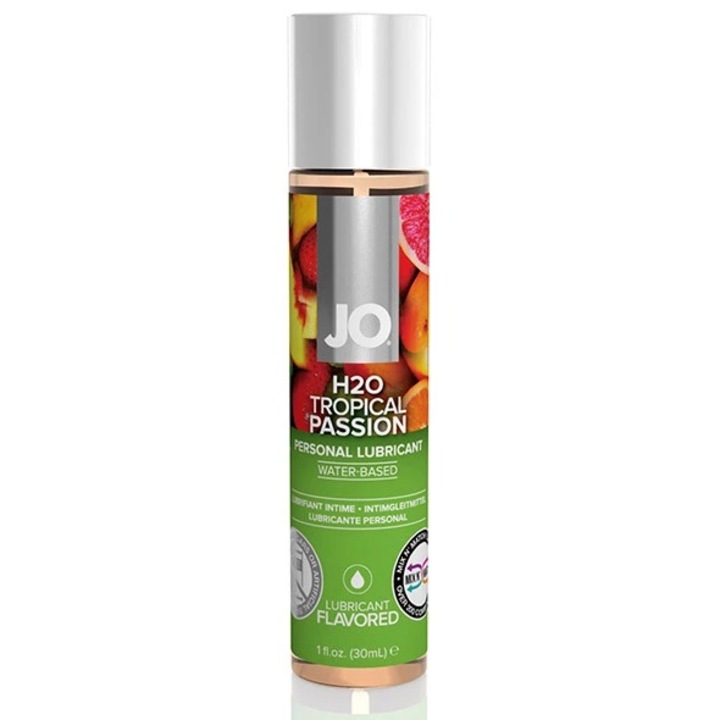 Síkosító, System Jo, H2O Tropical Passion, 30 ml, szilikonmentes, vegán