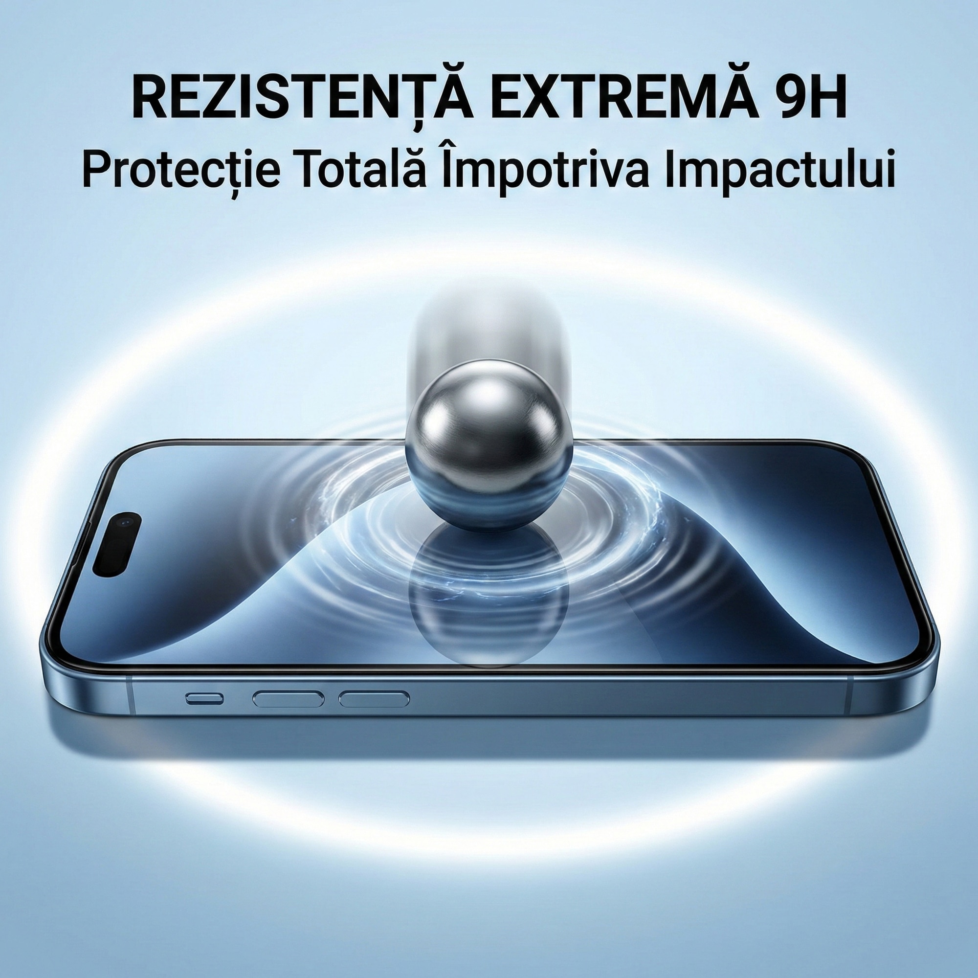 Folie Sticla pentru iPhone 17 Pro Max, cu Kit Montaj Automat pentru Aplicare Usoara si Rapida, Fara Bule, Margini Negre Rezistente (9H), EasyArmour