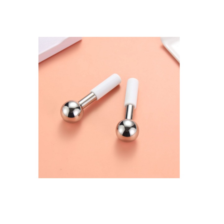 Aparat，Masaj de frumusete Minge de masaj pentru piele de hochei pe gheata -50mm Set, cutie de hartie din doua bucati - argint