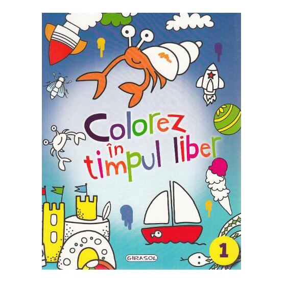 Colorez in timpul liber (bleu)