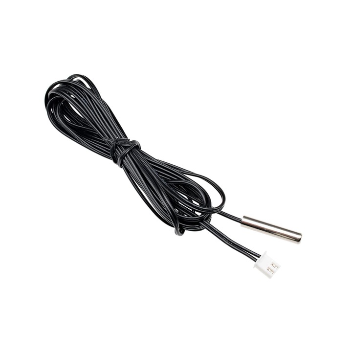 Senzor de temperatura rezistent la apa, 1 metru, NTC B3950, 10KΩ, JST XH2