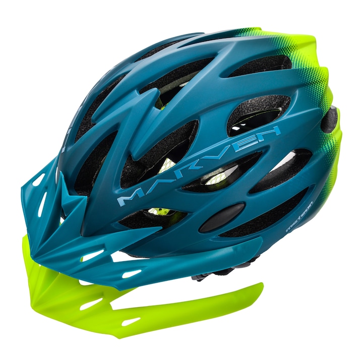 Casca de Bicicleta Meteor Marven Negru Albastru