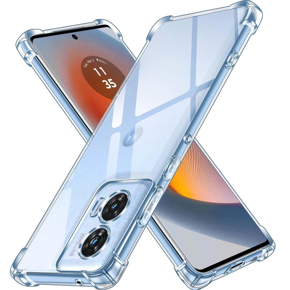 Husa de protectie pentru Motorola Edge 50 Fusion, TPU, transparent