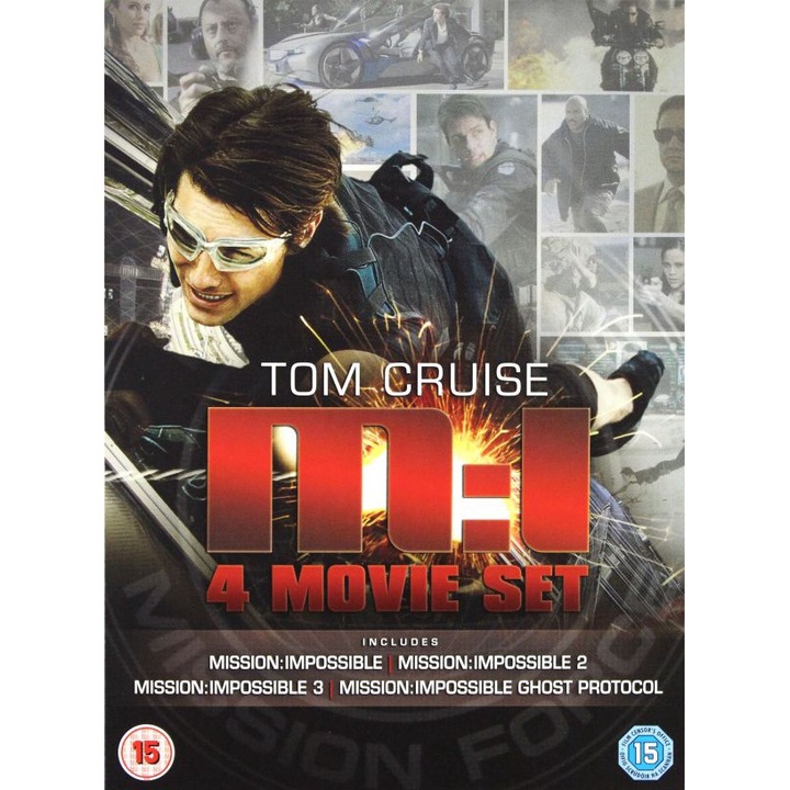 Mission Impossible 1-4 [4DVD]