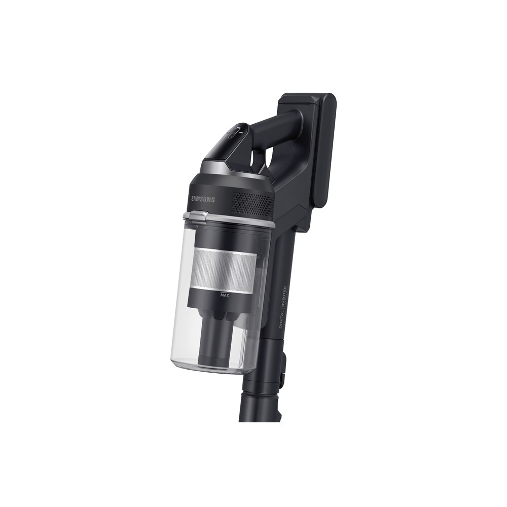 Aspirator vertical Samsung VS20C9554TK, 580 W, Autonomie 120 minute, Rezervor 0.8 l, Display LCD Negru