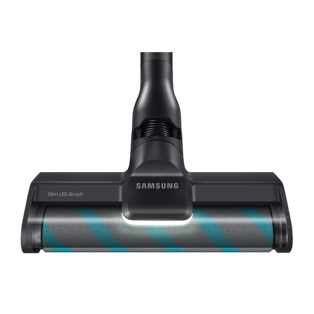 Aspirator vertical Samsung VS20C9554TK, 580 W, Autonomie 120 minute, Rezervor 0.8 l, Display LCD Negru