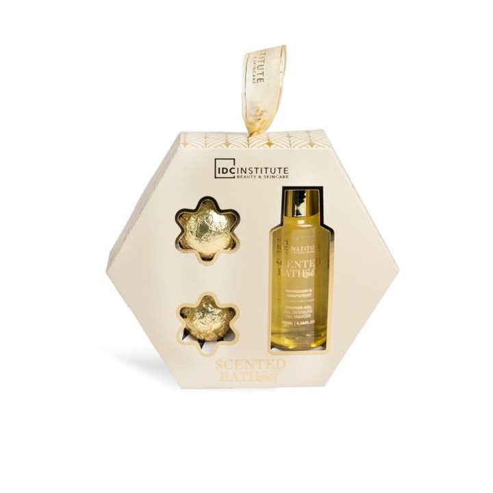 Комплект от 3 продукта за баня, IDC Institute, 2x30 g, 100 ml