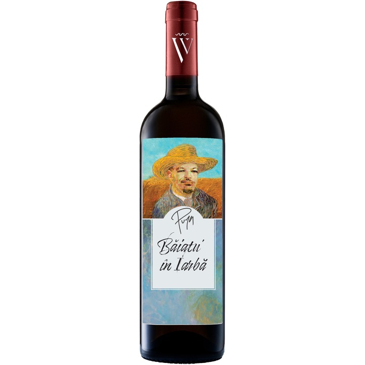 Vin Rosu Baiatu' in Iarba, Feteasca Neagra, Demisec, 0.75l