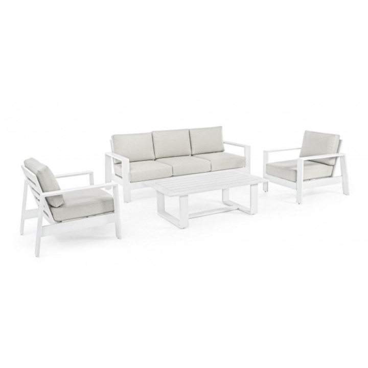 Kerti bútor garnitúra 4 db Baltic 206x85,5x83 cm