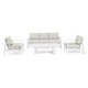 Set mobilier gradina 4 piese Baltic 206x85.5x83 cm
