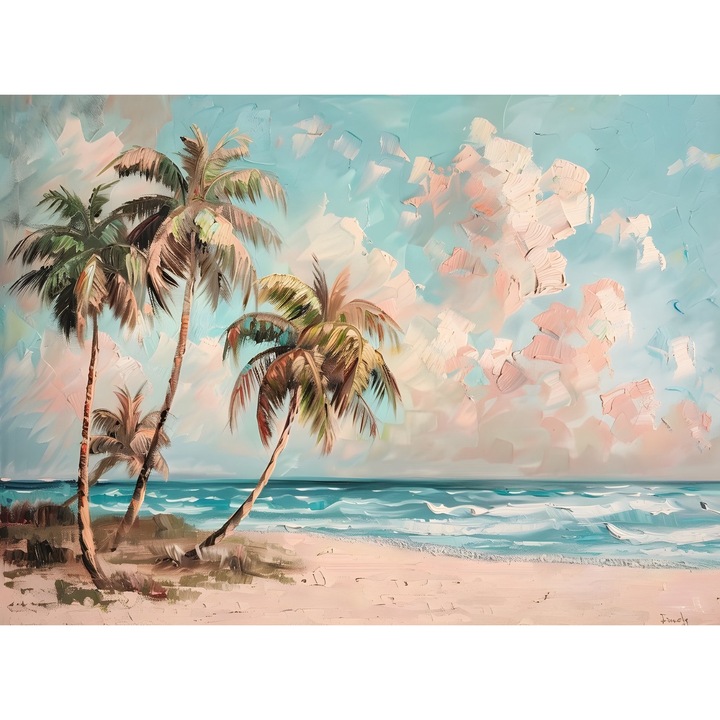 Tablou print pe canvas " Maximalist 117 " 60x40 cm