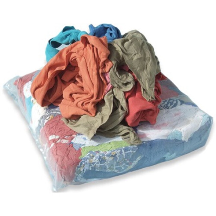 Acticlin Lavete industriale bumbac, multicolor, bax 10 Kg