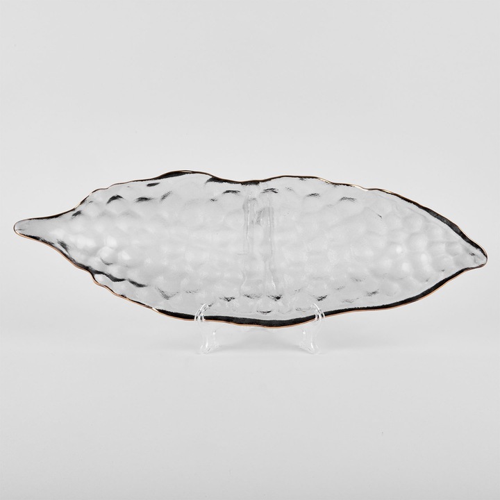 Стъклена купа, "Лист Тада", 3/37/12 см