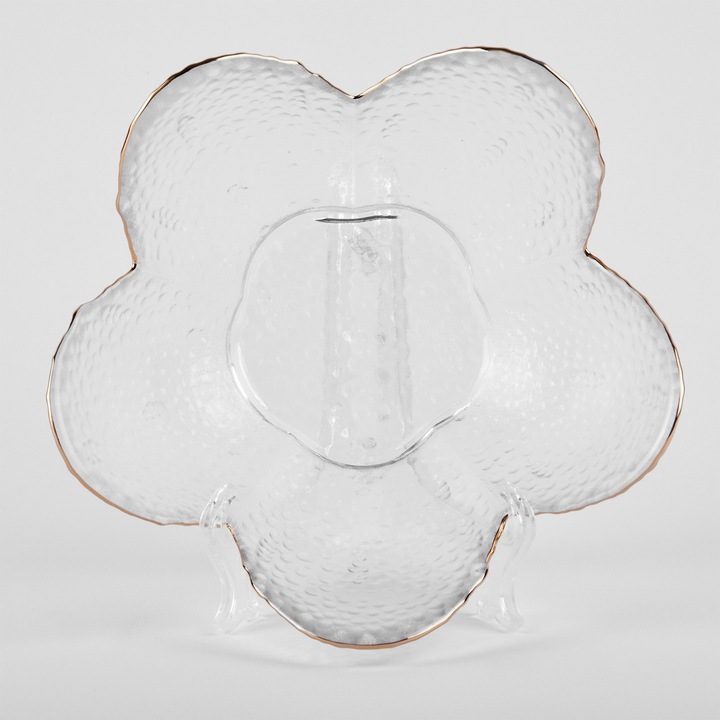 Vas de sticla, "Floare L", 7/16 cm