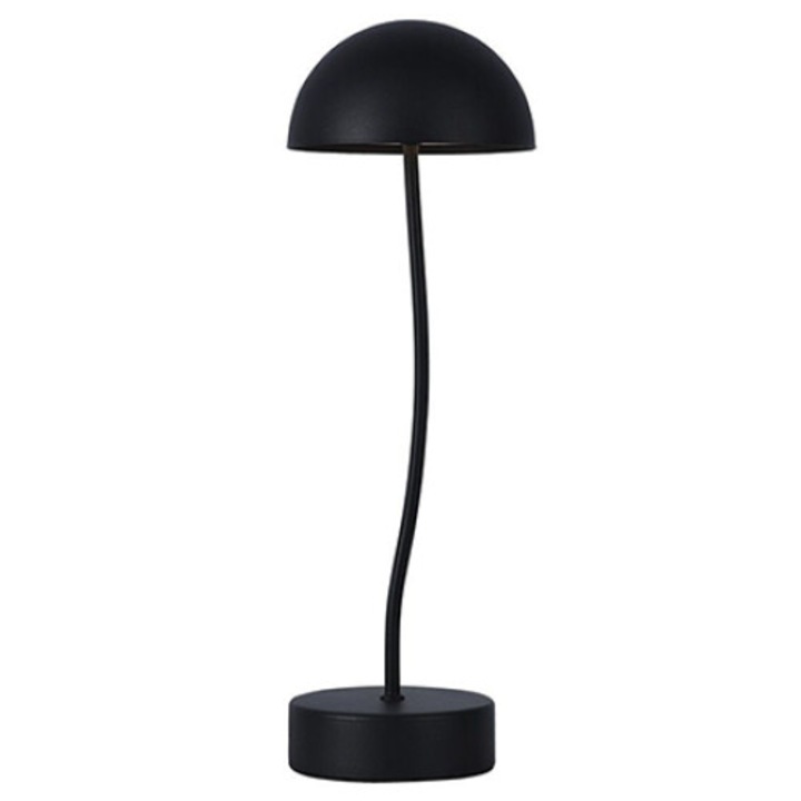 Lampa birou 1w 3000k alb cald - negru V-tac