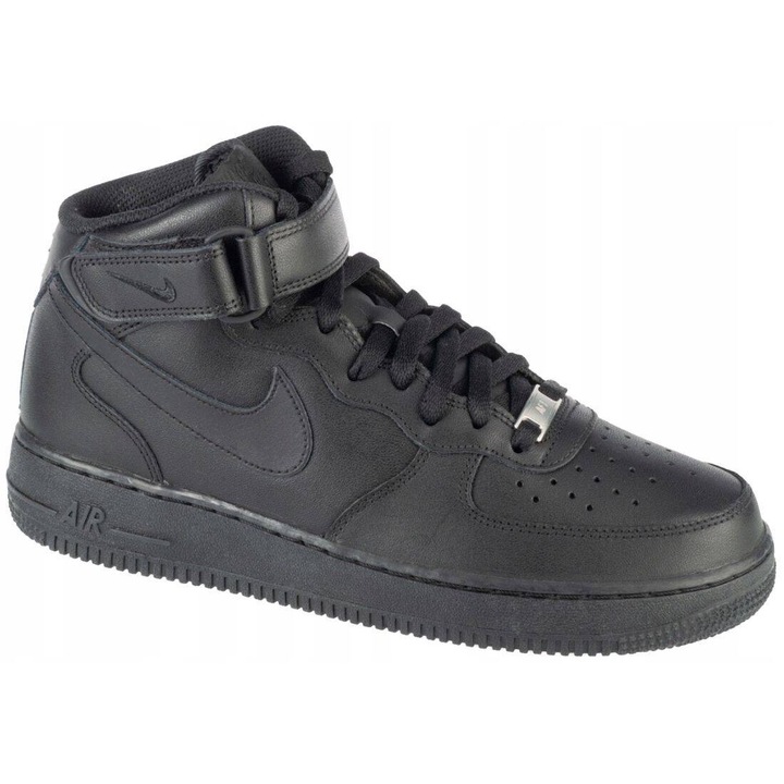 Спортни обувки Nike Air Force 1 Mid '07 Le Black, Черен